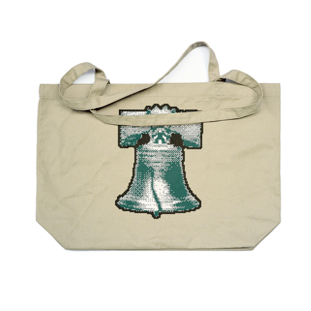 Liberty Bell Eagles Colorway Organic Cotton Tote - Large