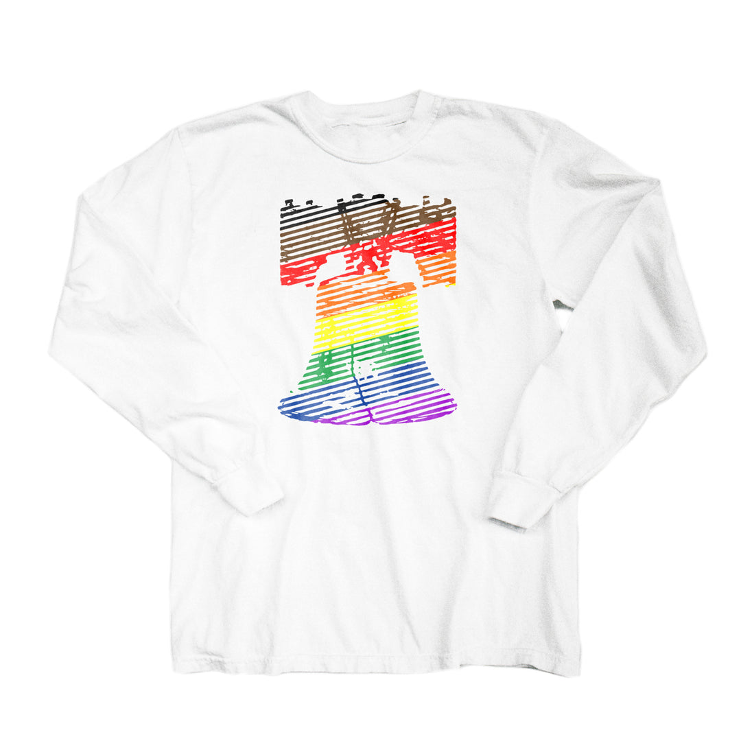 Liberty Bell Philadelphia Pride Unisex Long Sleeve Tee