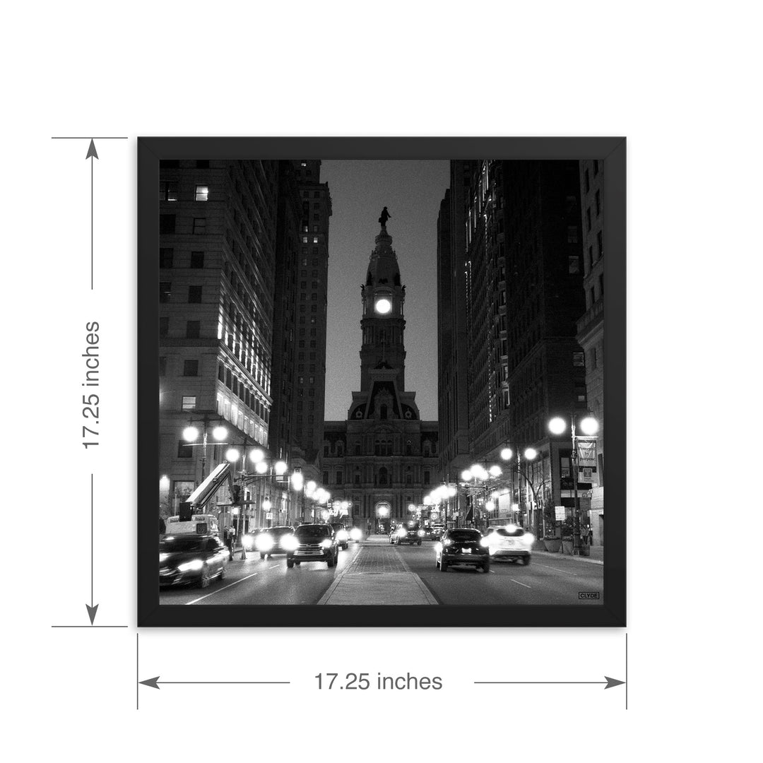 Philadelphia City Hall Framed Print