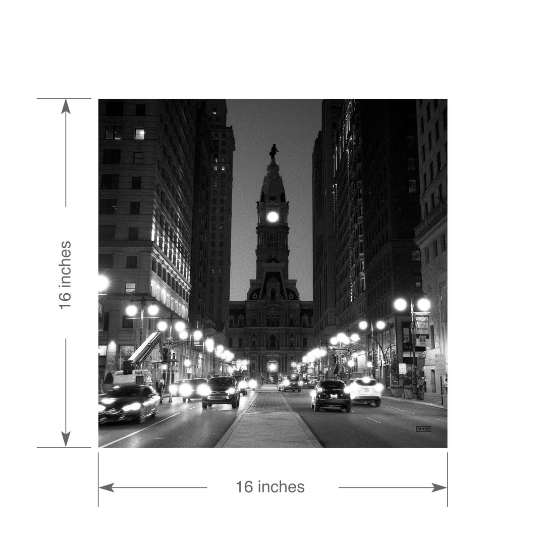 Philadelphia City Hall Unframed Print