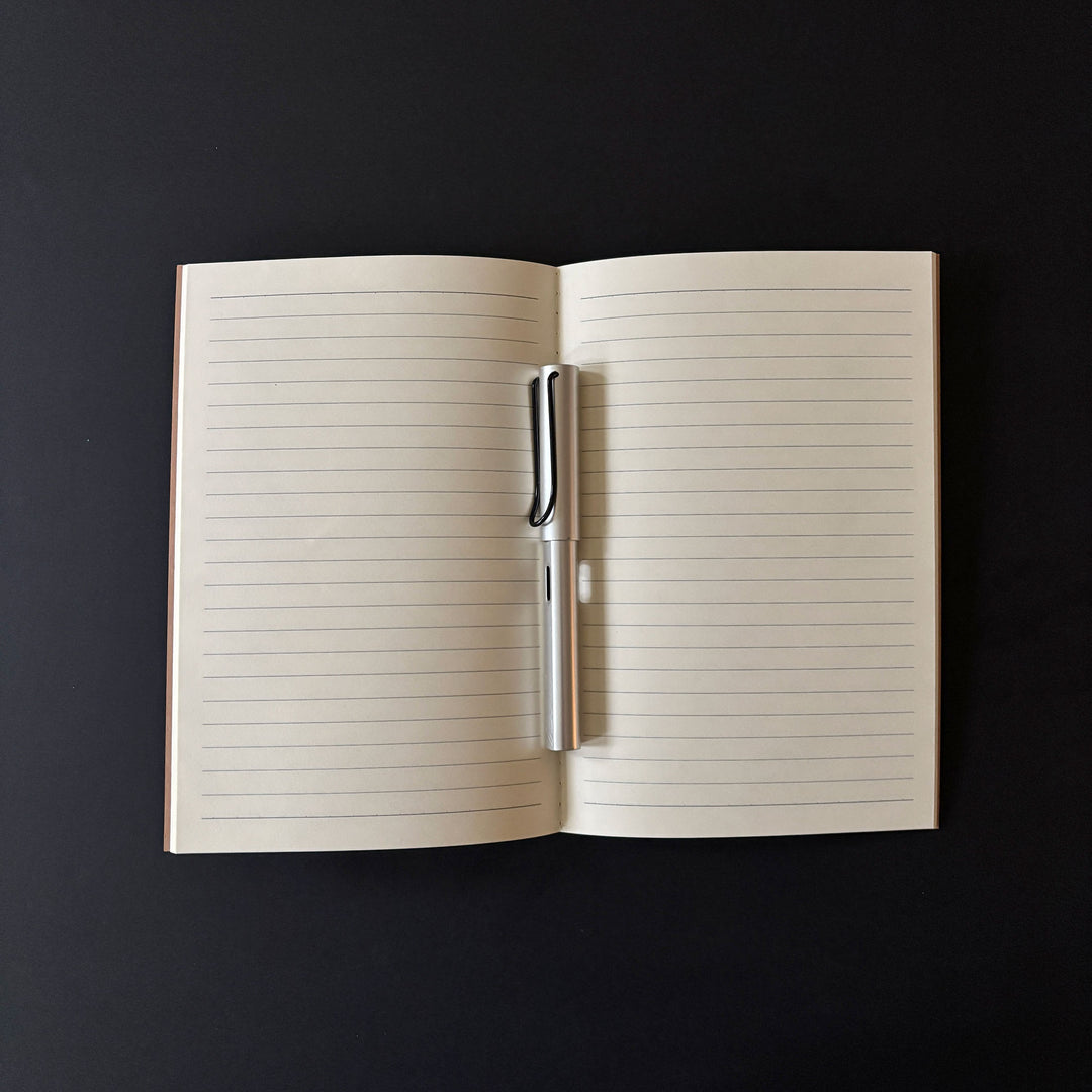 Rocky Philly LP Hand-Printed Kraft Notebook – A5 Stitch-Bound