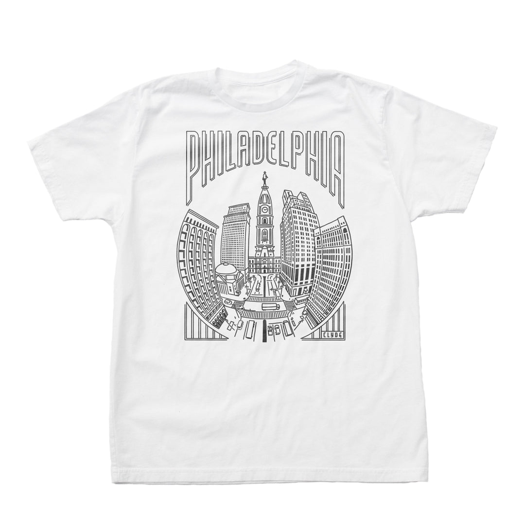 Philadelphia Line Art T-Shirt - Men’s Cut