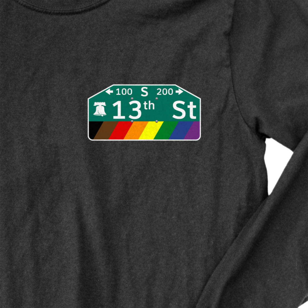 Philadelphia Gayborhood Unisex Long Sleeve Tee