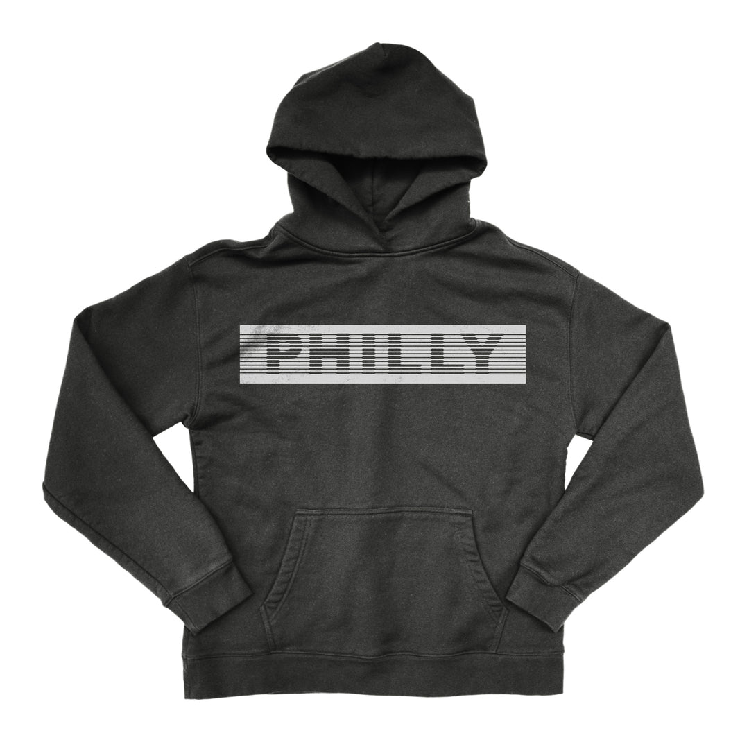 Philly Halftone Unisex Oversized Hoodie
