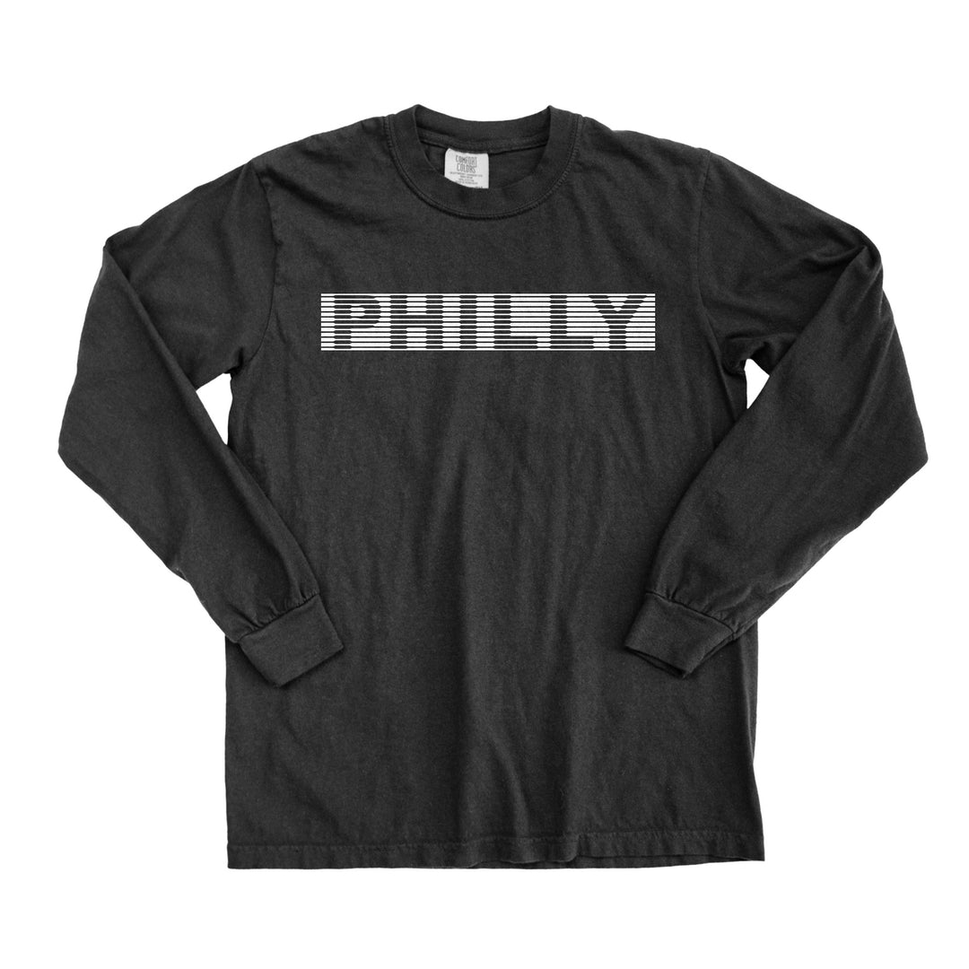 Philly Halftone Unisex Long Sleeve Tee