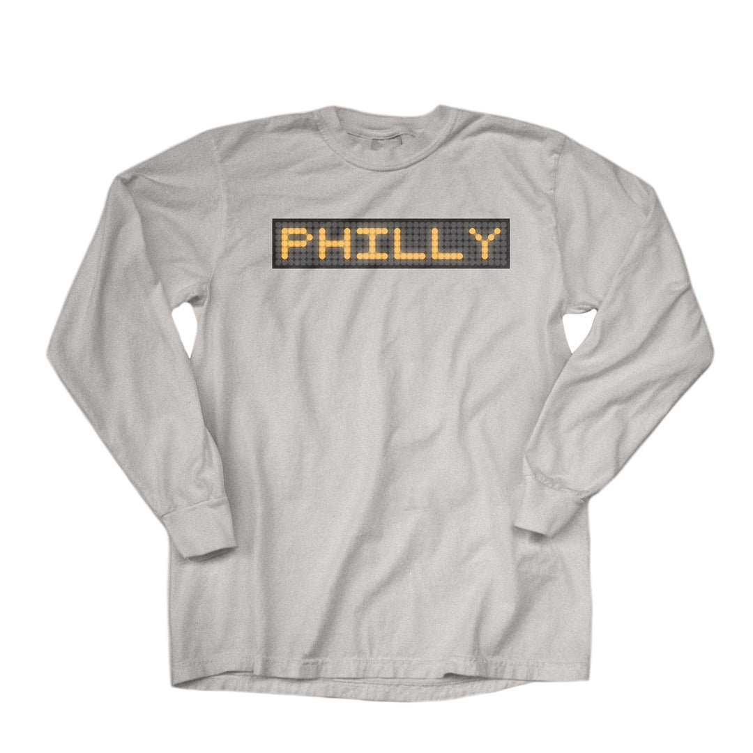 Philly Dot Matrix Unisex Long Sleeve Tee