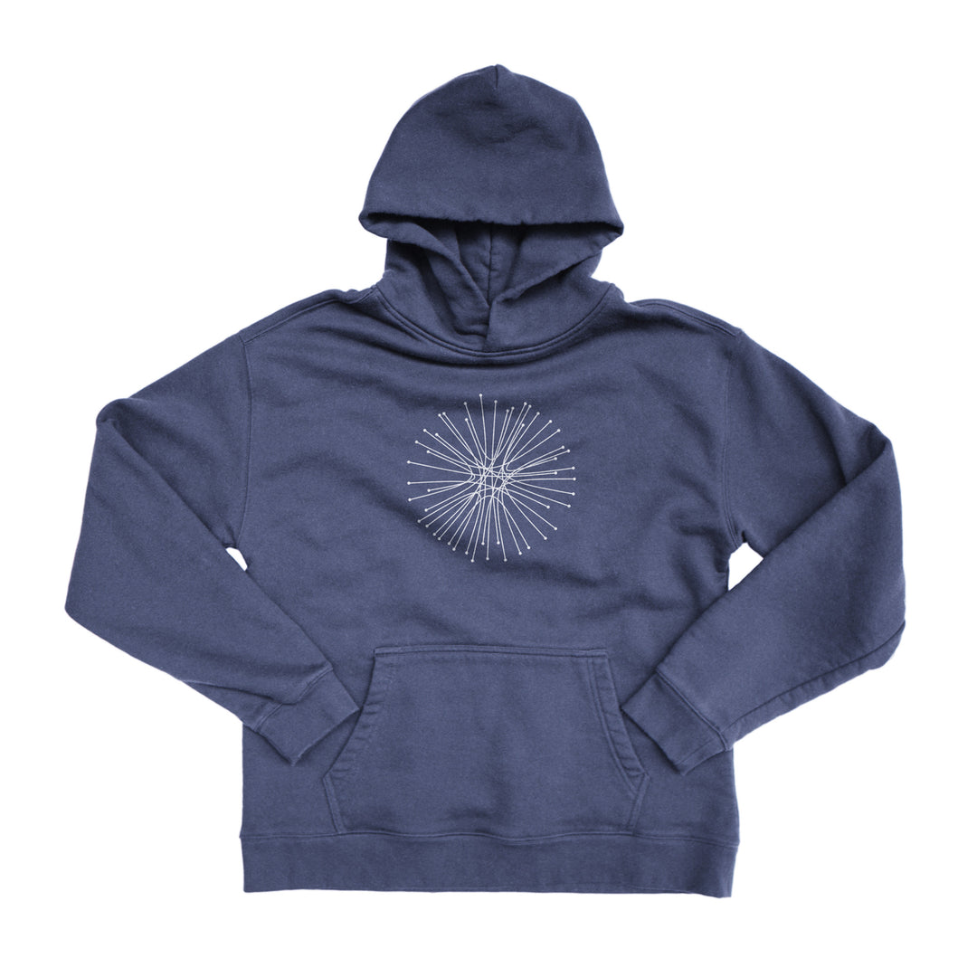 Radiating Connection Unisex Oversized Hoodie