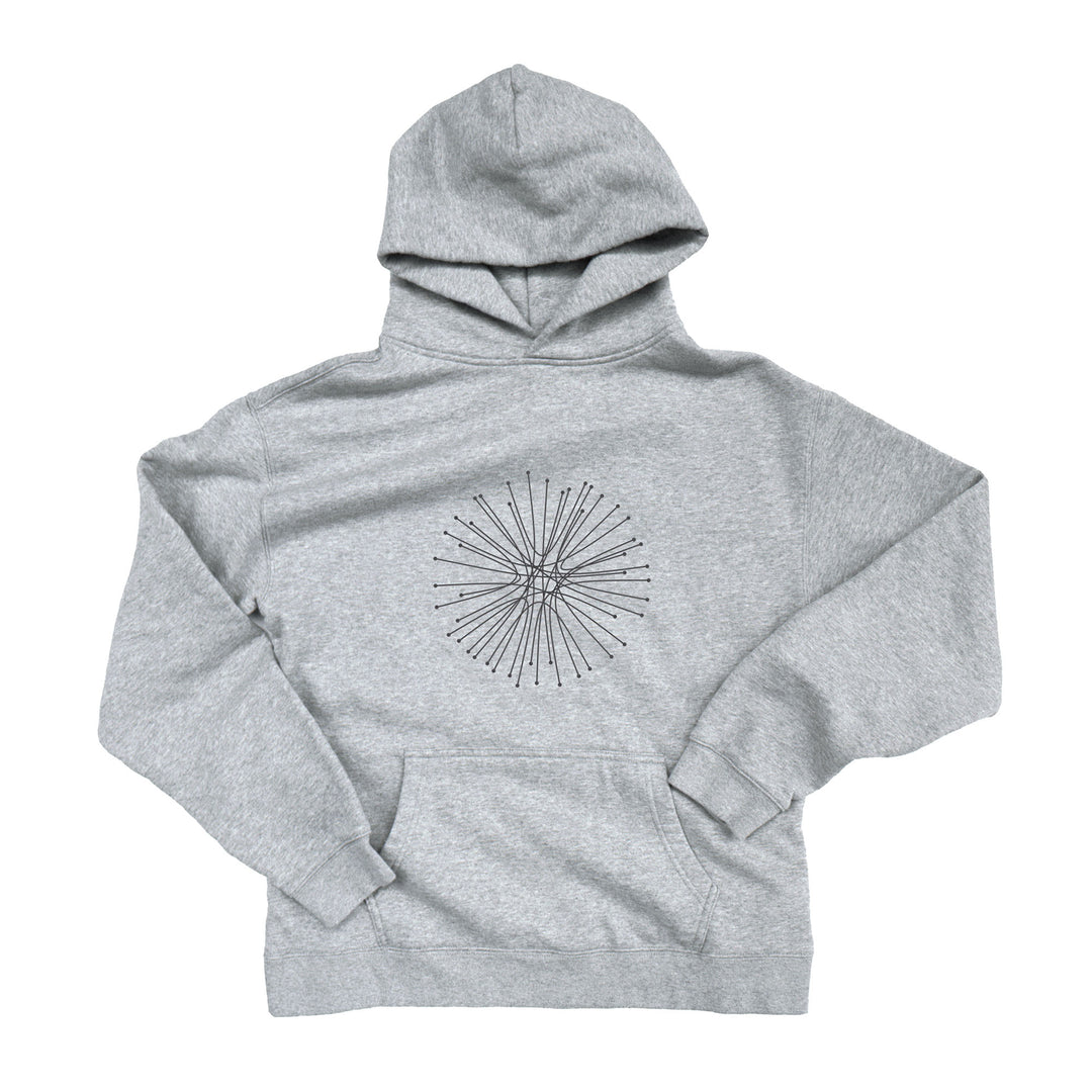 Radiating Connection Unisex Oversized Hoodie