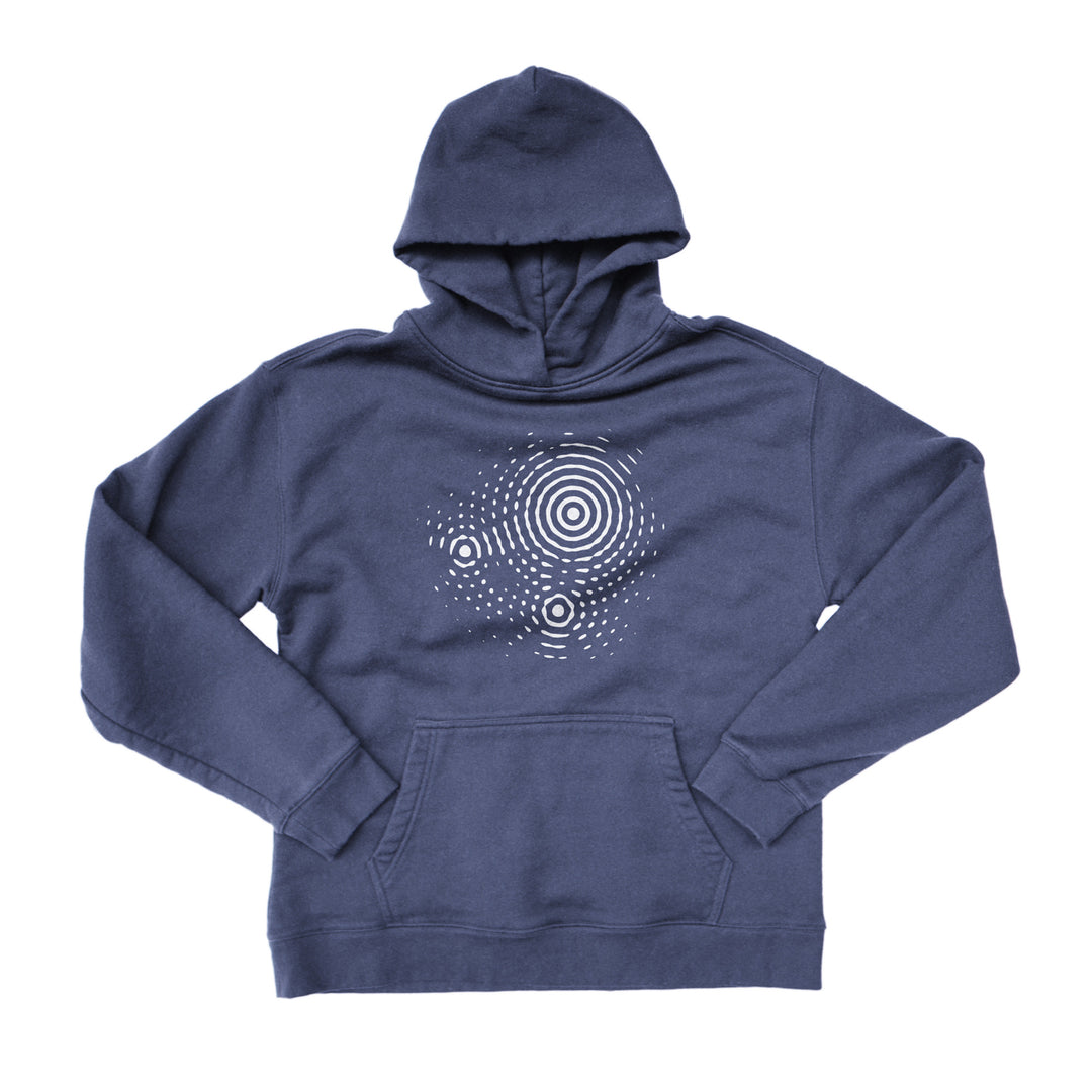 Triple Ripple Unisex Oversized Hoodie